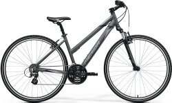 Велосипед Merida Crossway 10-V L Silk Anthracite (Grey/Black)