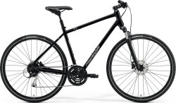 Велосипед Merida Crossway 100 Glossy Black (Matt Silver)