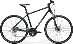 Велосипед Merida Crossway 20-D Blcak (Silver)