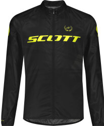 Ветровка Scott Jr RC WB Jacket (Black/Sulphur Yellow)