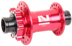 Втулка передняя Novatec DH61SB-HL 20x110mm Boost, 36H красная