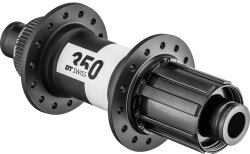 Втулка задняя DT Swiss 350 12x148mm Boost Centerlock Shimano Microspline 28H MTB Rear Hub (Black)