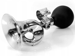 Звонок XLC DD-H02 Bulb Horn серебристо-черный