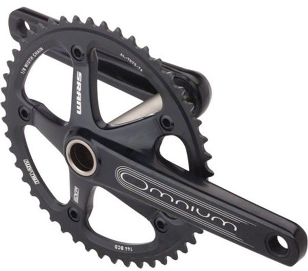 Шатуны Sram 12A FC OMNIUM 1.1 165 MRBLK 48 Черный 00.6115.606.060