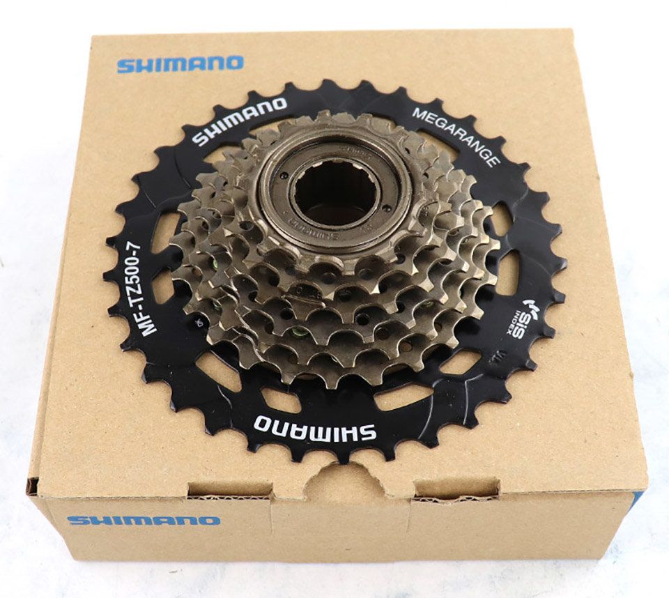 Трещотка Shimano MF-TZ500-7 14-34 TOURNEY 7 Черный VeloOnline