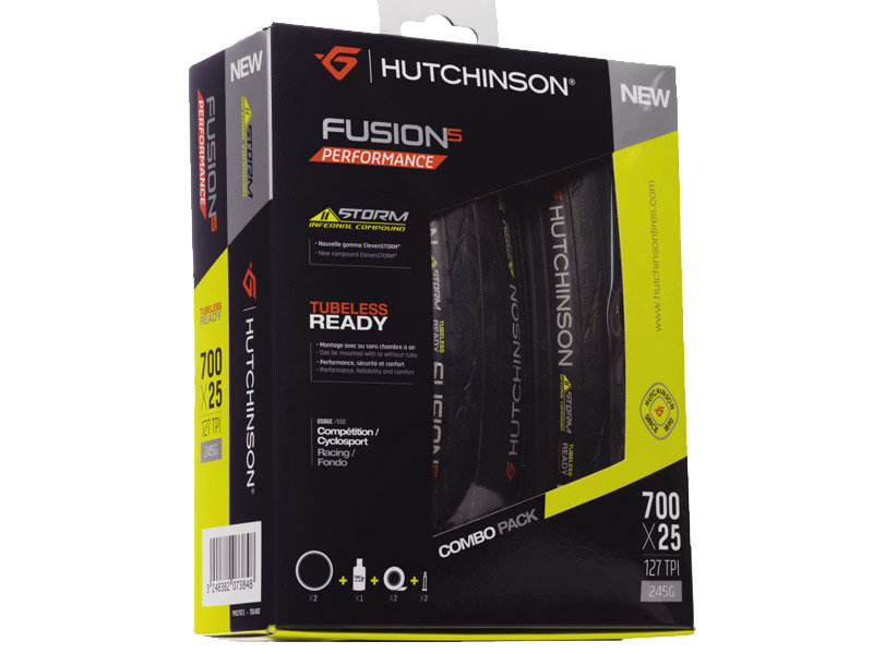 Комплект покришок Hutchinson FUSION 5 Allseason TLR + ACC 700x28