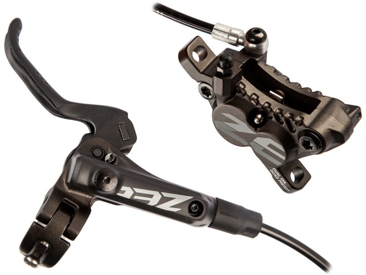 Тормоз дисковый передний Shimano M640 ZEE Черный IM640BLFPRA100