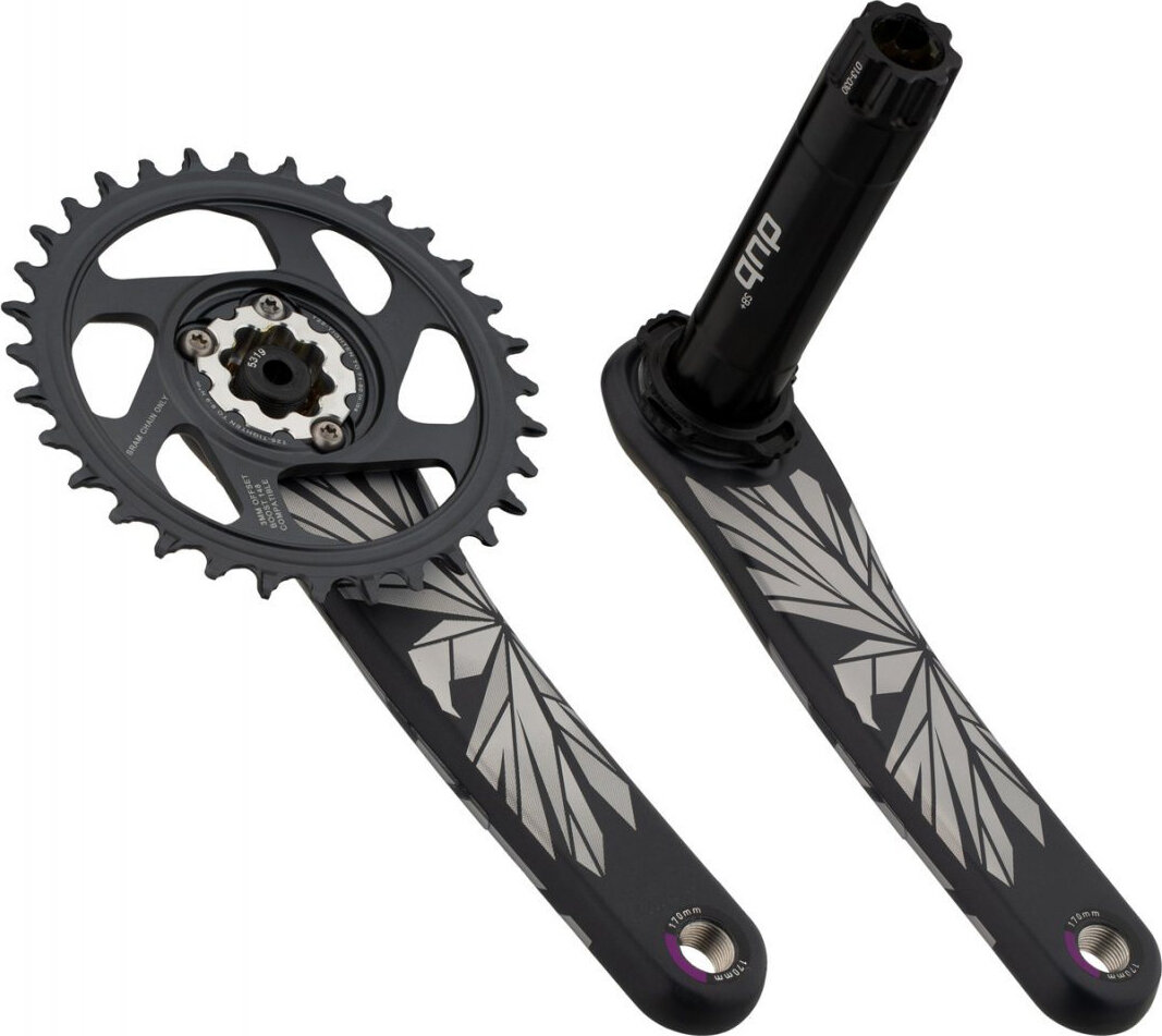 Шатуни Sram X01 Eagle Crankset SuperBoost+, DUB, 32T, 175mm, 11/12