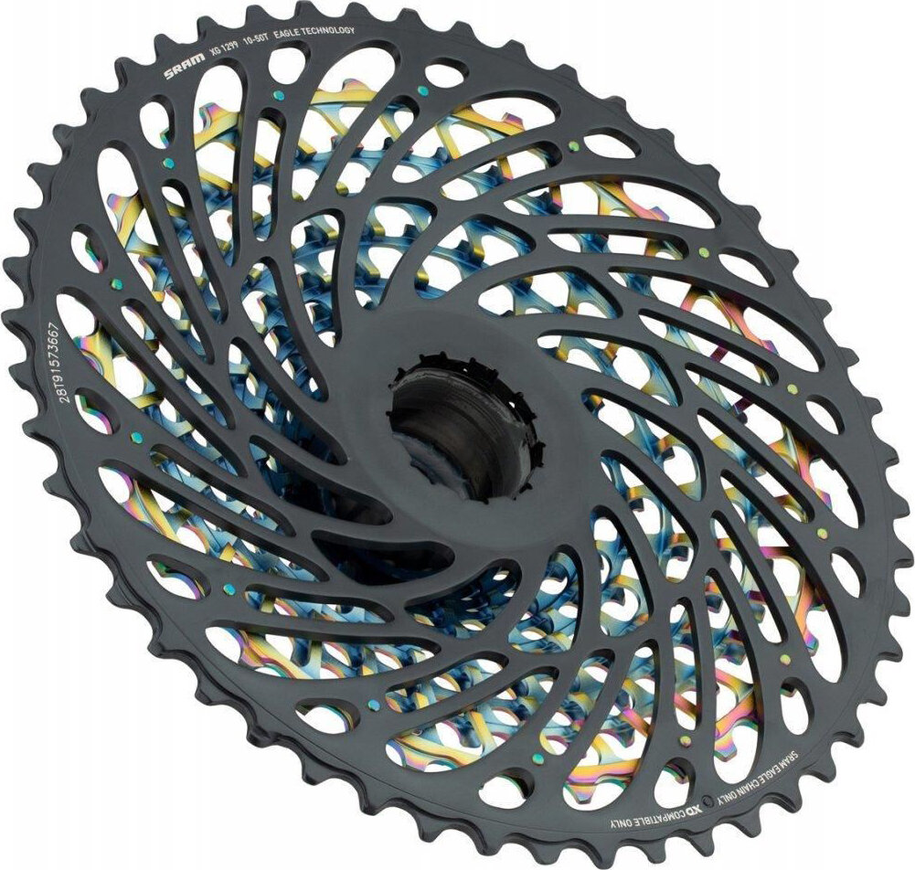 Касета Sram XG-1299 XX1/X01 Eagle 10-50 12 speed XD радужная