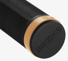 Ручки руля Brooks Cambium Rubber Grips 100/100 mm Black/Octane 1 Brooks Cambium 016848
