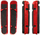 Тормозные колодки Campagnolo BR-BO500 Brake Pads (4pcs) красно-черные 1 Campagnolo BR-BO500 BR-BO500