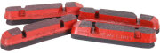 Тормозные колодки Campagnolo BR-701X2 Brake Pads (4pcs) красно-черные 1 Campagnolo BR-701X2 BR-701X2
