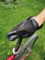 Велосипедные перчатки Tersus DASHER LF black grey 1 DASHER LF black-grey RS545BLKWHTXS, RS545BLKWHTM, RS545BLKWHTS