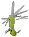 Брелок-мультиинструмент Munkees 15 Function Pocket Knife (Led Green) 1 Munkees 15 Function Pocket Knife 2581-GR