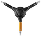Инструмент Y-образный Topeak YHex Speed 4/5/6mm Y-Wrench (Black/Orange) 1 Topeak YHex Speed TT2598-BM