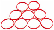 Кольца воздушной камеры RockShox Bottomless Rings for Monarch/Vivid Air (9 pcs) красные 1 ROCKSHOX Bottomless Ring 11.4118.042.000