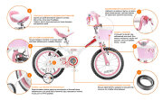 Велосипед RoyalBaby Jenny Girls 16" (Pink) 10 RoyalBaby Jenny Girls RB16G-4-PNK