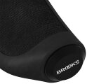 Ручки руля Brooks Ergonomic Rubber Grips 130/130mm (Black) 2 Brooks Ergonomic Rubber 569912