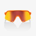 Очки Ride 100% S3 Neon Orange - HiPER Red Multilayer Mirror Lens, Mirror Lens 3 100% RACETRAP 61034-006-43
