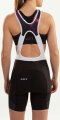 Шорты с лямками Garneau Women's CB Carbon Lazer Bib Shorts черно-белые 4 Garneau Womens CB Carbon Lazer 1058444 9VV M, 1058444 9VV S