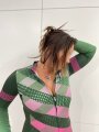 Джерси женский Nalini Saiph Long Sleeve Lady Jersey rosa/verde 4 Nalini Saiph 02482201100C000.10-4400-L, 02482201100C000.10-4400-M
