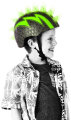 Шлем детский C-Preme Raskullz Bolt LED (Black/Green) 6  Bolt LED 7144546