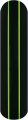 Крылья SKS Bluemels Stingray Mudguards 45mm 28˝ Matt Black/Lime Green 6 SKS Bluemels Stingray 813437