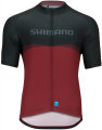 Джерси велосипедный Shimano Team 2 Short Sleeve Jersey черно-бордовый 6 Team 2 ECWJSPSTS21MR0108, CWJSPSTS21MR0106, ECWJSPSTS21MR0107, CWJSPSTS21MR0105