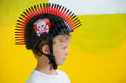 Шлем детский C-Preme Raskullz Skull Hawk (Black/Red) 7  Skull Hawk 7118639