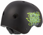 Велосипедный шлем Polisport URBAN RADICAL black matte-green Polisport URBAN RADICAL  back 8741100002