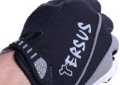Велосипедные перчатки Tersus NIL LF black grey светоотражающий логотип для большей безопасности NC-2572-2015, NC-2572-2015, NC-2572-2015