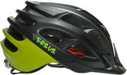 Велосипедный шлем Tersus RACE matt black-azure-lime Tersus RACE  side2 18-IRM06-T023-M/L