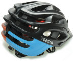 Велосипедный шлем Tersus RACE matt black-azure-coral Tersus Race black blue 18-IRM06-T022-M/L