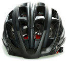 Велосипедный шлем Tersus RACE matt black-azure-coral Tersus Race front 18-IRM06-T022-M/L