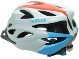 Велосипедный шлем Tersus ROCKET matt white-azure-coral Tersus ROCKET  top 18-IWT12-T016-M/L, 18-IWT12-T016-S/M