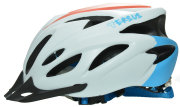 Велосипедный шлем Tersus ROCKET matt white-azure-coral Tersus ROCKET matt white-azure 18-IWT12-T016-M/L, 18-IWT12-T016-S/M